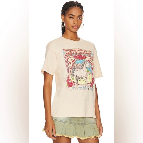 Daydreamer Willie Nelson On The Road Again Weekend Tee size S - Picture 2 of 10